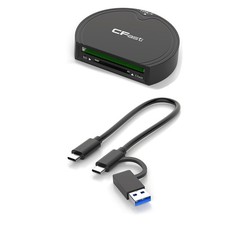 P&P CFast 2.0/SD Memory Card Adapter USB3.2 Gen2 High Speed Card Reader 10Gbps f picture