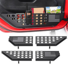 DIAMOOKY Metal Front Door Pocket Storage Box for Jeep Wrangler JL JLU 4XE 2018- picture