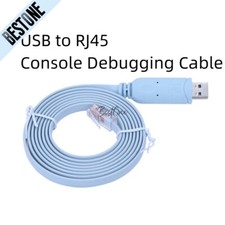 Console USB to RJ45 RS232 For Cisco Huawei H3C Switch Router OLT debugging Cable picture