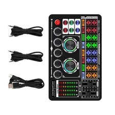 Universal F999 Live Sound Card For Win/Mac OS/Android/IOS Wide compatibility picture