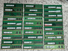 Lot 30x 4GB DDR4 Desktop RAM Memory Clean Pull Mixed Major Brands 2133 2400 2666 picture