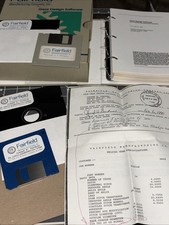 Vintage Fairfield Gear Design Software Boxed Set Disks/book Very Nice 1989/90 picture