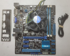 ASUS P8H61-M LE Motherboard Core I5-3470 4GB RAM, IO Shield # 2302 picture