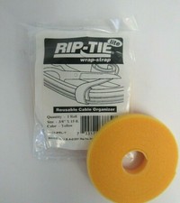 Rip-Tie Lite Wrap-strap W-15-PRL-Y Reusable Cable Organizer 3/8