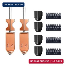 Upgraded AD5X Hotend Nozzle Kit for Flashforge, 2PCS 0.4mm All-Metal Hardened St picture