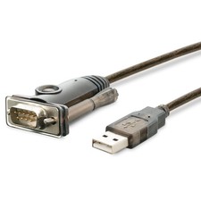 Plugable USB to Serial RS-232 Adapter (5ft) with COM Retention - Compatible with picture