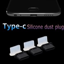 Silicone USB Type-C Dust Plug Mobile Phone Accessories Charging Port Headphone picture