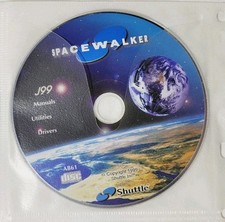 Vintage Spacewalker J99 Drivers and Manuals CD, Shuttle Inc picture