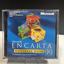 Microsoft ENCARTA '99 Interactive Multimedia Reference Library 2 Disc- PC CD-ROM picture