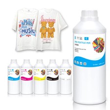 5*1000ML High Quality Water Base DTG Ink for Konica 512 Professional Printing picture
