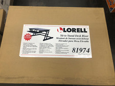 Lorell 81974 Sit to Stand Desk Riser adjustable 5