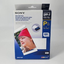 Sony SVM-F120P Color Print Pack DPP-F 4X6 120 Photo Sheets 2 Ink Cartridges picture