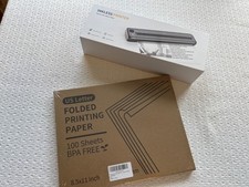Rongta F81 Thermal Printer Bluetooth/Wireless Inkless Printer + 100 Sheets Paper picture