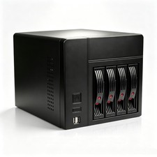 K3 4 Bay Mini ITX NAS Case, Hot Swap 3.5