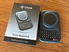 Clicks Power Keyboard CP-1000 Bluetooth Magsafe Backlit Built-In Battery Black picture