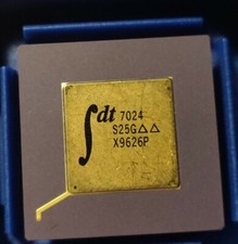 Vintage SRAM Async Dual 5V 64K 84 Pin CPGA Chip /(Gold Recovery) picture