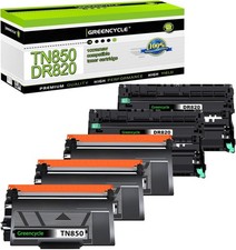 3PK TN850 Toner & 2PK DR820 Drum unit For Brother DCP-L5500DN DCP-L5600DN L5650D picture