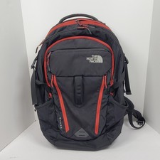 The North Face Surge Transit Utility Backpack Red Black picture