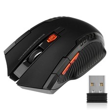 2.4G Wireless Mouse with USB Receiver 6-Button Optical Professional Mice picture