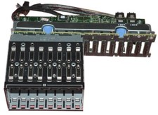 16 BAY HDD BACKPLANE & CAGE SFF UPGRADE DELL POWEREDGE R720 8 BAY SFF SERVER picture