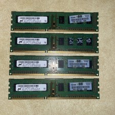 4 Micron 1GB DDR3 SDRAM Memory Modules Designed for Desktop Computers Or PC picture