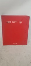 Vintage IBM Network Support Plan Sears Field Manager Folder 1986 picture