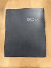 Vintage IBM Data Processing Binder Smada Software Disk Bonanza Commodore 64 1984 picture