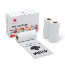 Phomemo White Sticker 20-Year Long-Lasting 53mm Adhesive Thermal Paper picture