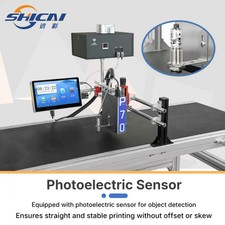 7cm Piezoelectric Inkjet Coder Large Character for Carton Without conveyor picture
