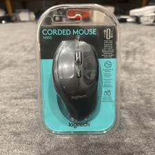 Logitech Corded Mouse M500 910-001204 Precision Laser Mouse, USB Wired  NEW picture