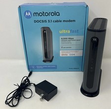 Motorola MB8600 DOCSIS 3.1 Cable Modem Gigabit Ethernet 32x8 Untested picture