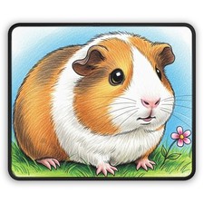 Cute Guinea Pig Gaming Mouse Pad picture