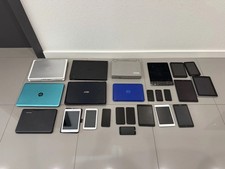 Lot Of 24 Laptops Tablets Cell Phones Etc Apple Dell Hp PARTS ONLY picture