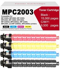 MPC2503 High Yield Toner Cartridge for MP C2003 C2503 C2004 C2504 Printer (BCMY) picture