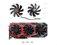 For POWERCOLOR RX5700 RX5700XT Red Devil Graphics Card Cooling Fan picture