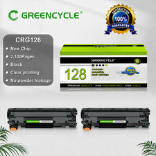 GREENCYCLE 2PK CRG-128 Toner Cartridge for Canon D530 D550 MF4770n MF4890dw L100 picture