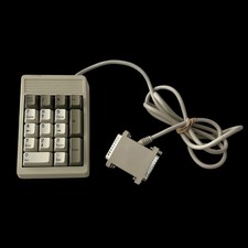 Vtg Genovation Parallel Micropad Numeric Keypad Model EF110242 Beige Untested picture