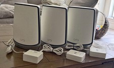 NETGEAR Orbi RBK852 WiFi 6 Tri-Band Mesh Router + 2 Satellites AX6000 picture