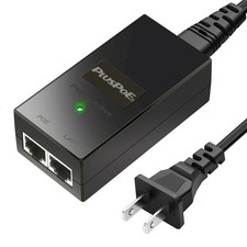 24volt Passive PoE Injector 24W Power Over Ethernet PoE Adapter for 24v PoE D... picture