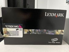 Genuine C792X1MG Lexmark Extra High Yield Print Cartridge Magenta C792 NEW picture