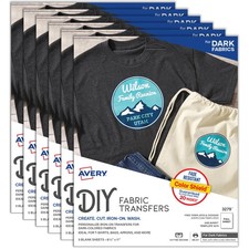 Print Custom Dark Fabric Designs - 30 Sheets Iron On Transfer Paper picture