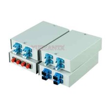 4 Port SC/LC/FC/ST adapter pigtails Fiber Optic Terminal Box 4 Ports Patch Panel picture