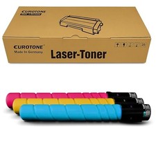 Eurotone 3x Toner Compatible pour Konica Minolta C224e+C284e+C364e+Tn321 picture