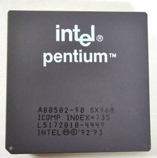 Intel Pentium A80502-90 CPU picture