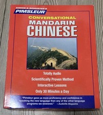 Pimsleur Conversational Mandarin Chinese Lessons 8 CDs NEW Language Audio Discs picture