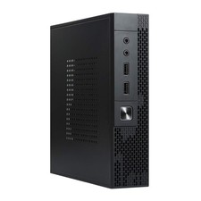 Goodisory TX02 Thin Mini ITX Desktop with Screen VESA Rack and Compact, black picture