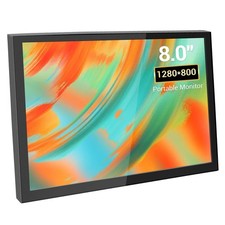 VIEWMEI 8 Inch Mini Monitor HDMI 1280x800 Portable for PC Laptop Raspberry Pi picture