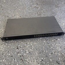 LevelOne FSW-2450 24-Port 10/100 Fast Ethernet Network Switch Rackmount picture