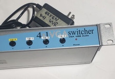 GEFEN Extendit 4X1 VGA over DVI-I plus USB Type A B Switcher WITH POWER SUPPLY picture