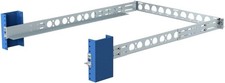 1U 2-Post Universal Rack Mount Rail Kit for All Servers with Cable Management US picture